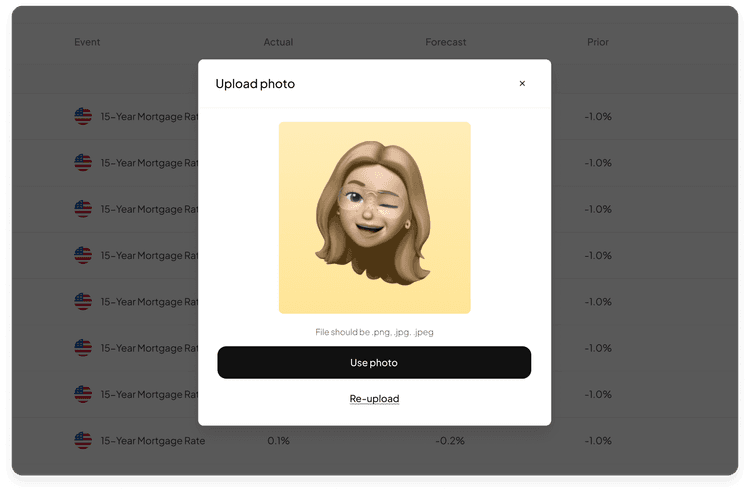 How to add a profile photo